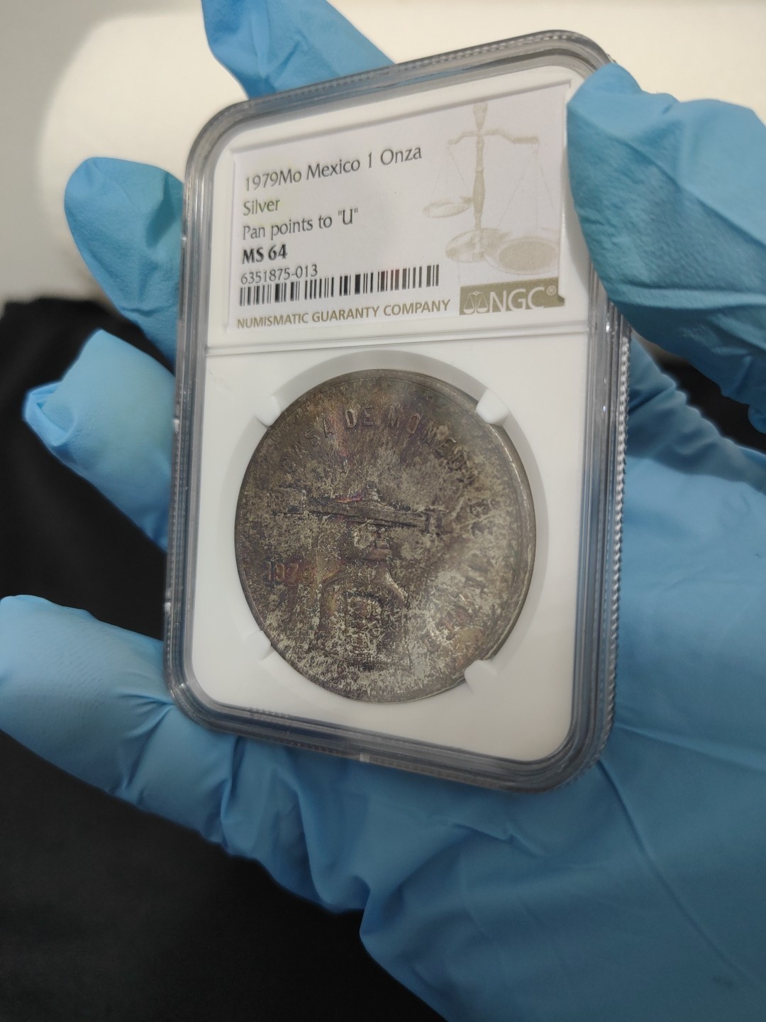 1979 1 oz Balance MS64 NGC with Toning