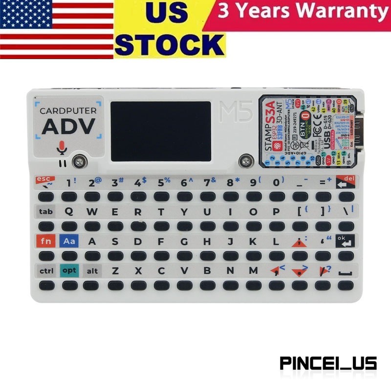 M5Stack Cardputer Adv S3A 56-Key Programmable Card Computer Development Board US