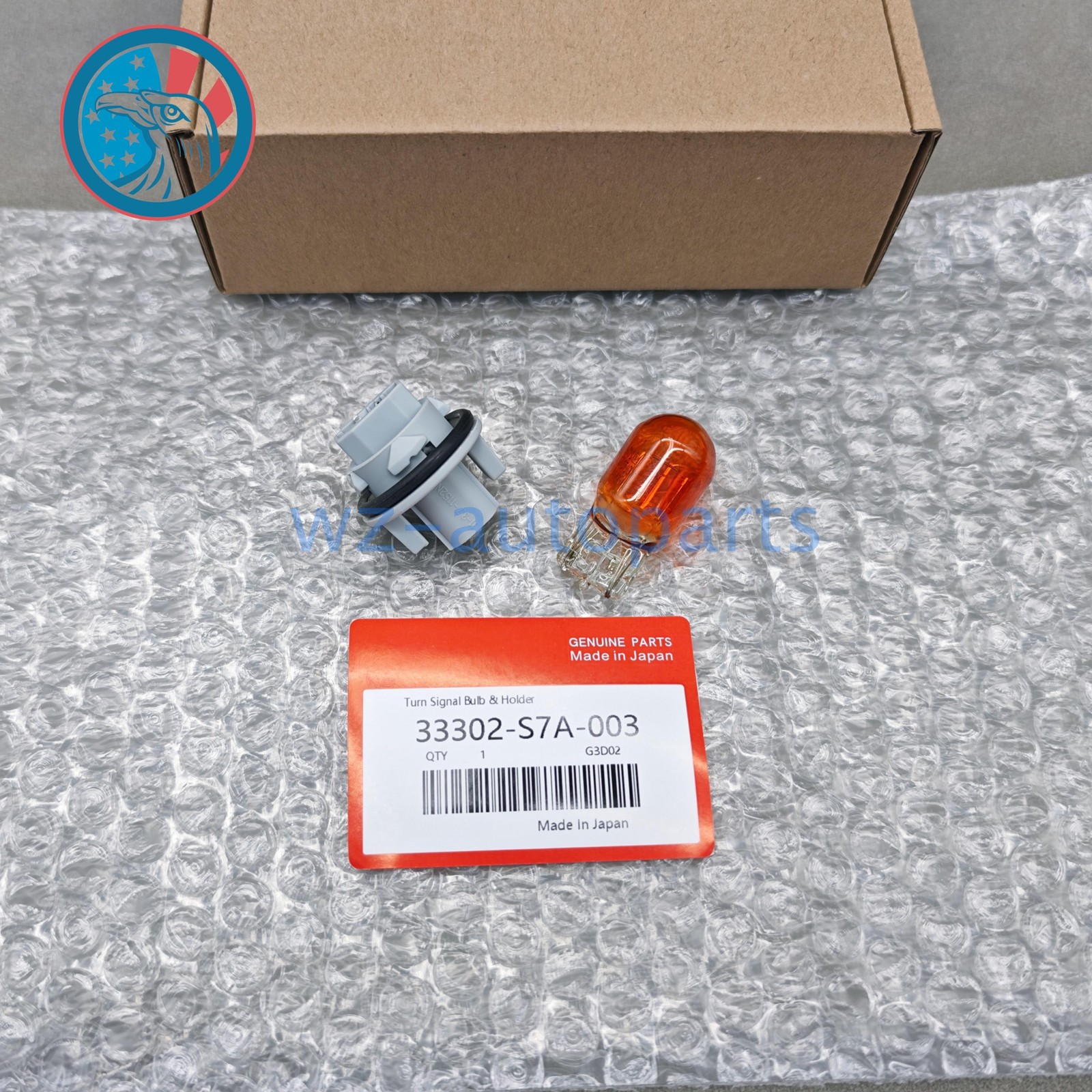 Turn Signal Bulb Socket Lamp Flasher Light For Acura Honda Civic 33302-S7A-003