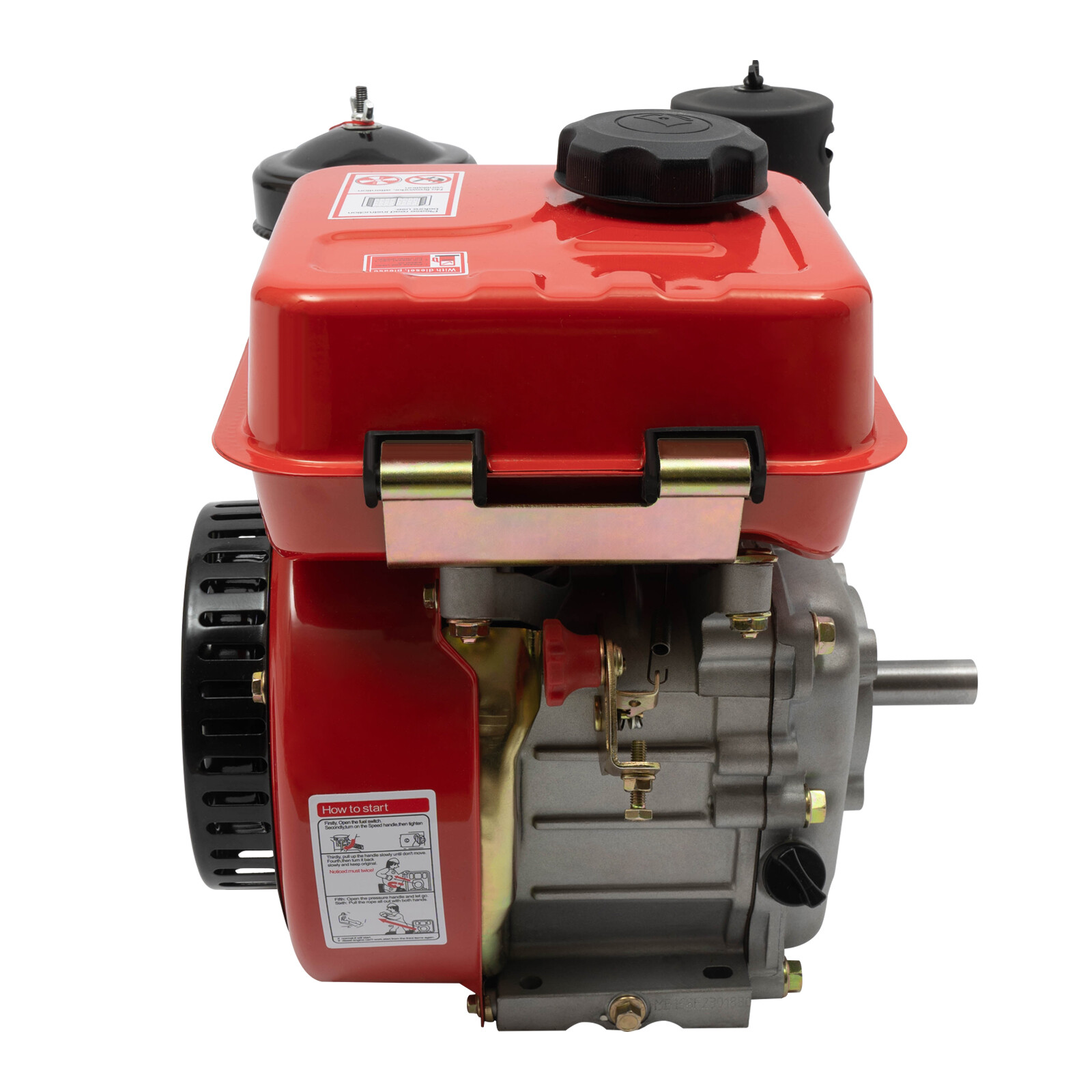 Diesel Engine 196cc 4 Stroke Single Cylinder Forced Air Cooling Diesel Engine