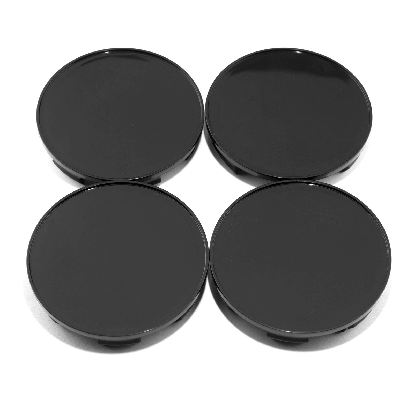 70mm(2.76in)/64mm(2.52in) Wheel Center Hub Caps Black Base Set of 4 for Odyss...