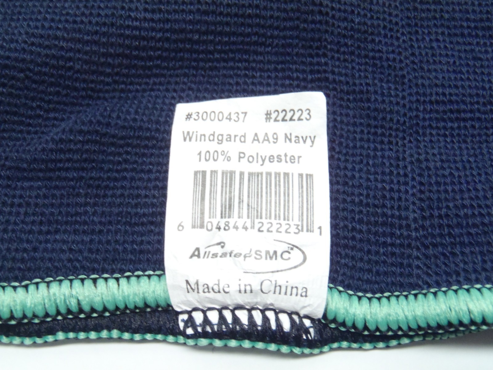 Allsafe SMC Windgard AA9 Navy Full Face Head Protector