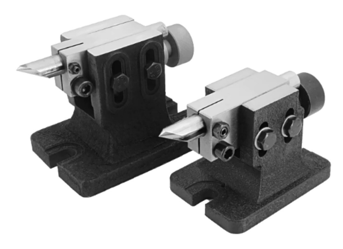 Adjustable Lathe Tailstock Center & Center Pin Complete DIY Metal Turning Kit