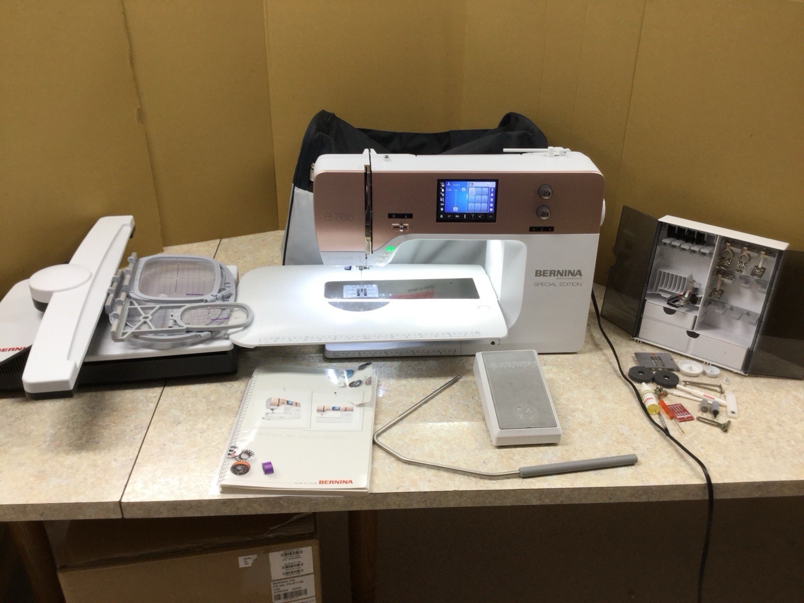 Bernina B 765 with Plus Upgrade - Sewing and Embroidery Machine