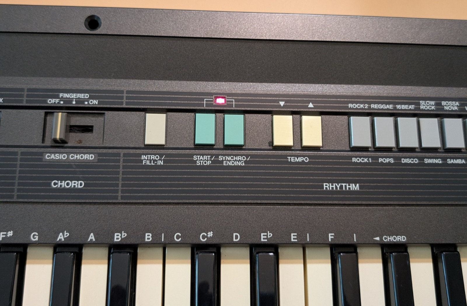 Casio Casiotone CT-360 Electric Keyboard & Adapter Tested and Working