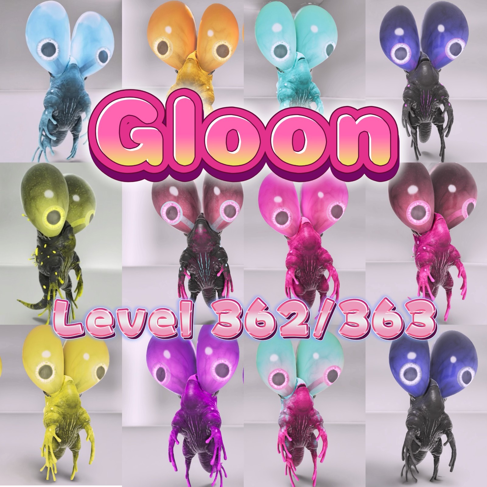 Gloon Color Max Level Pair ARK🦕 Survival Ascended ASA PVE PC/XBOX/PS