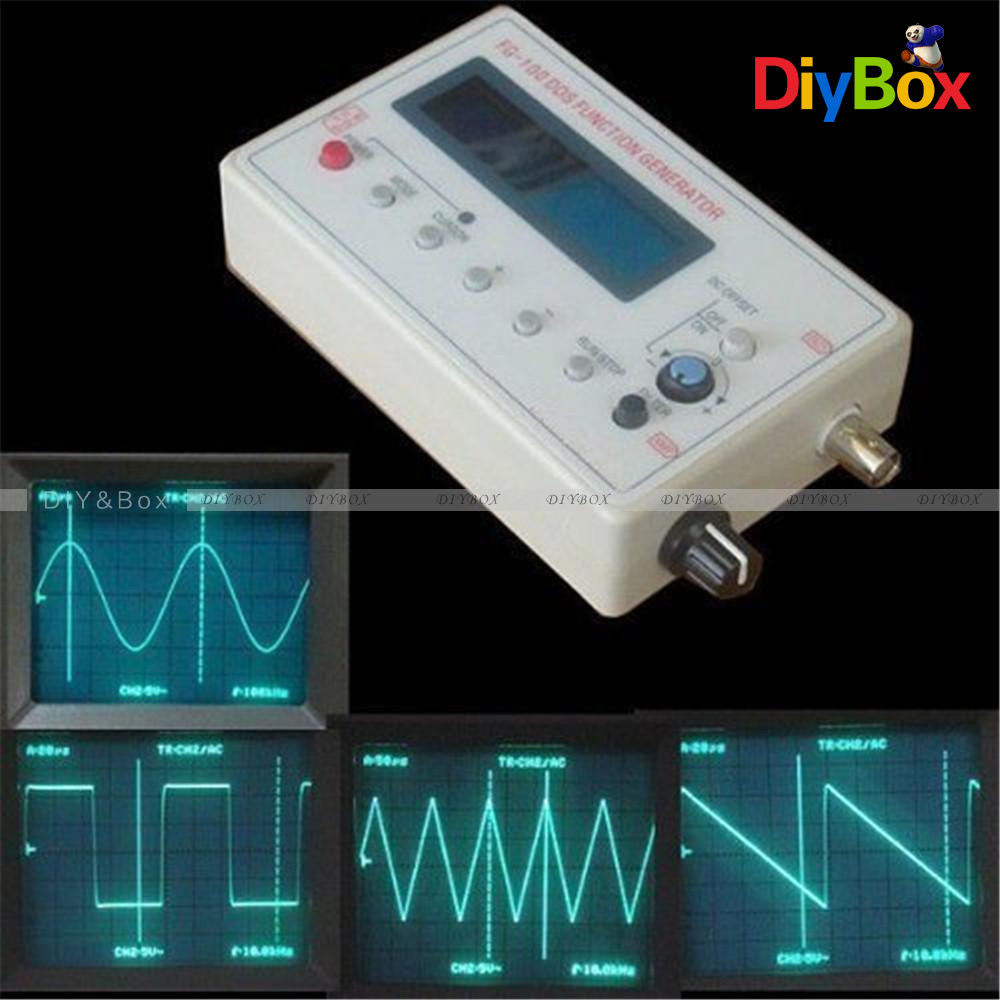 DDS Function Signal Generator Sine+Triangle + Square Wave Frequency 1HZ-500KHz