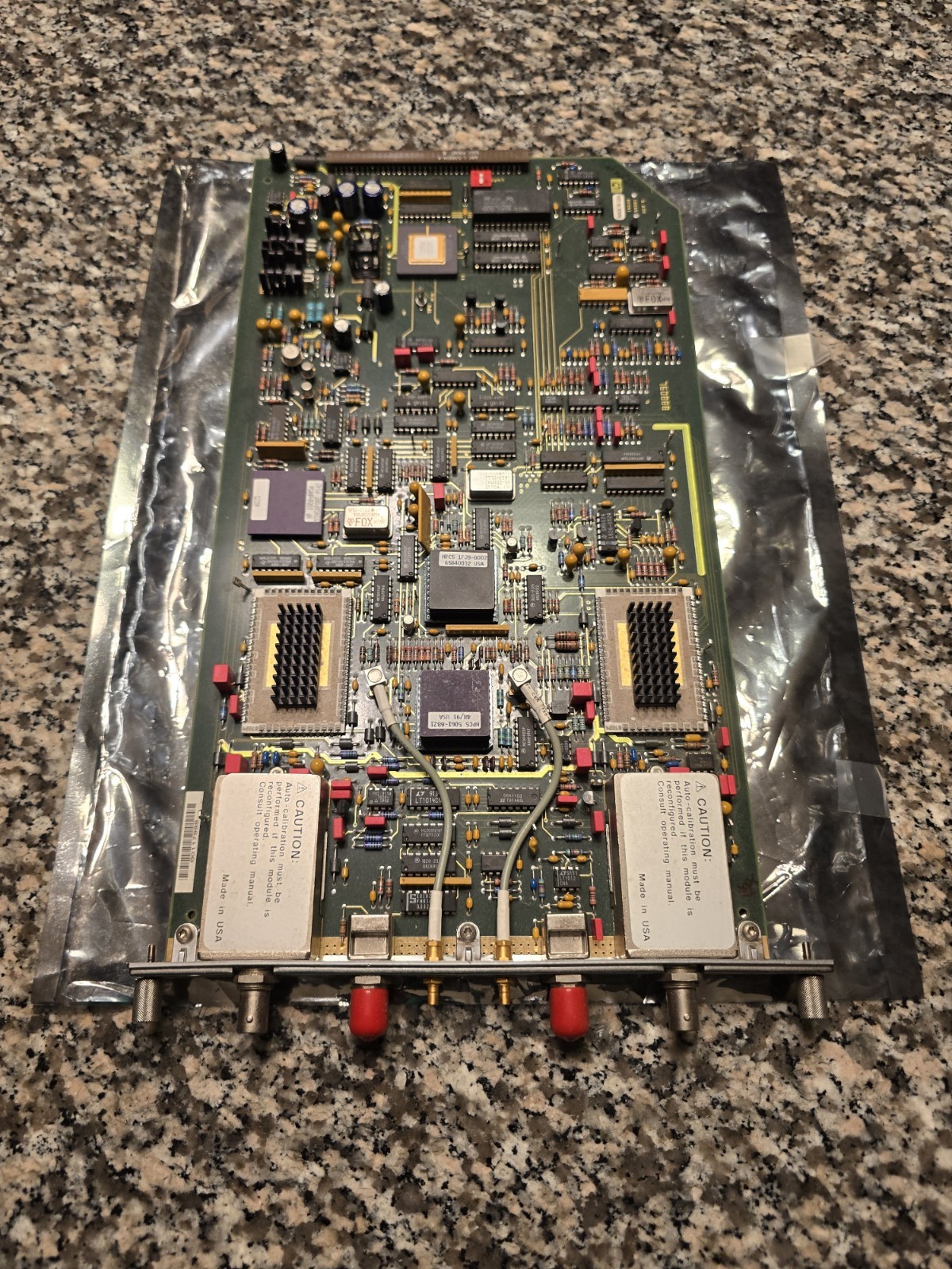 HP 16532A 1 GSa/s Oscilloscope 16500 Line Card