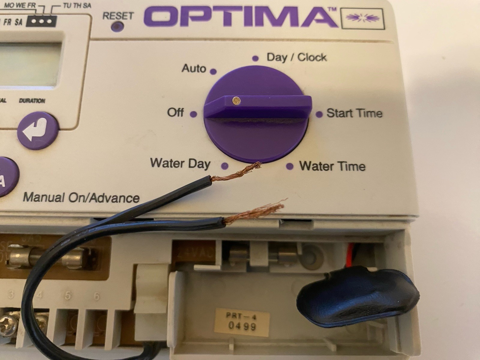 PRT-4 Optima Station Single Program Sprinkler Timer Garden Watering Controller
