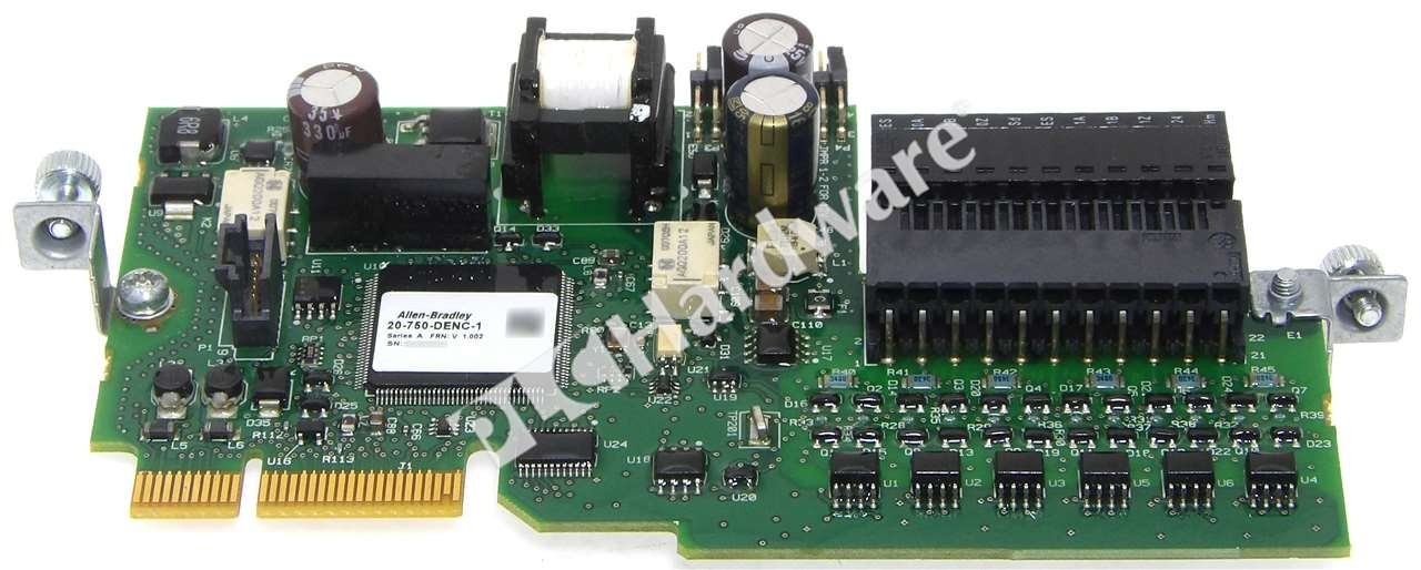 Surplus Open Allen Bradley 20-750-DENC-1 Ser A PowerFlex 750 Dual Encoder Module