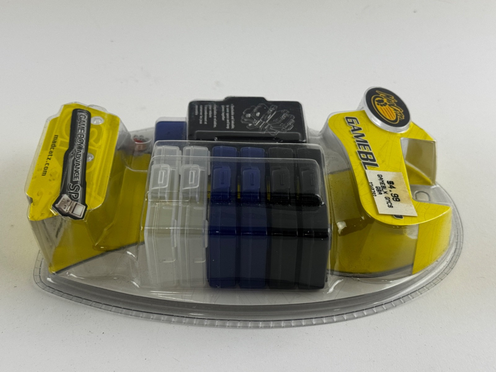 MadCatz Gameblox SP Stackable Linkable Gameboy Advance SP Game Cases New Sealed