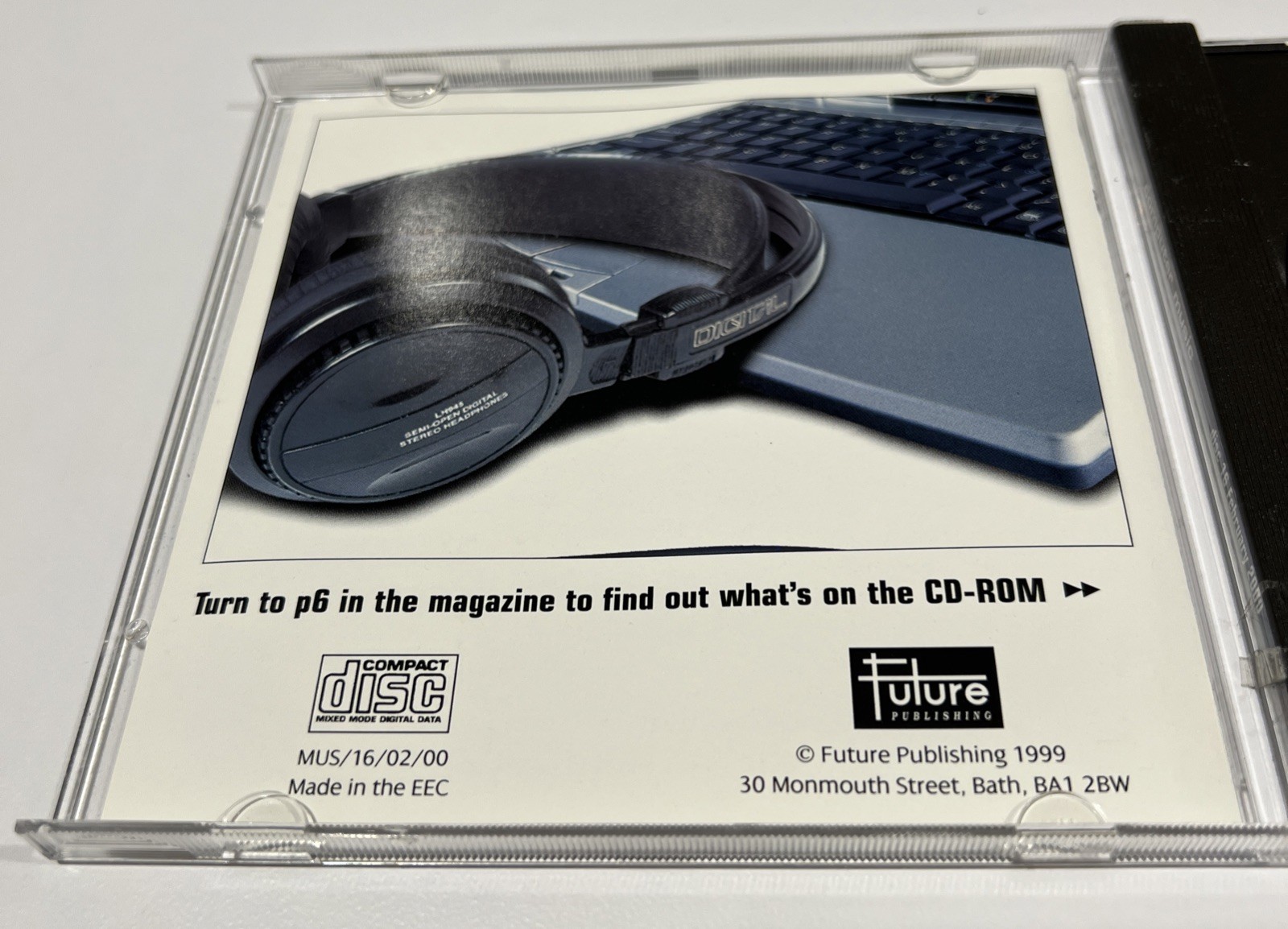 Computer Music Interactive CD-ROM Mac/PC Full Software 2000 Disc 16 EUC