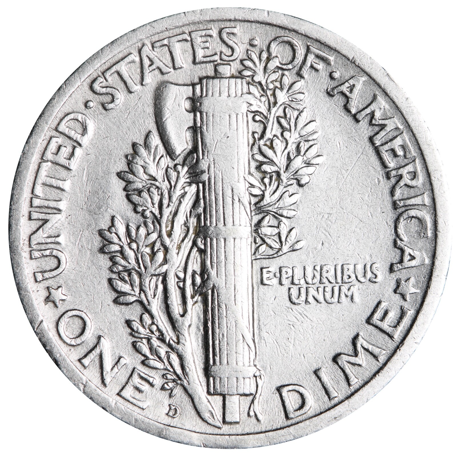 1920-D Mercury Dime Better Grade Nice Coin!