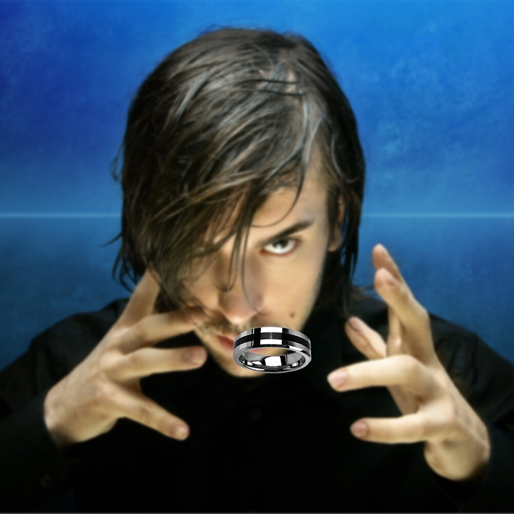 Magic Tricks Pro Ring Strong Magnetic Magnet Ring Finger Decoration Magic Props