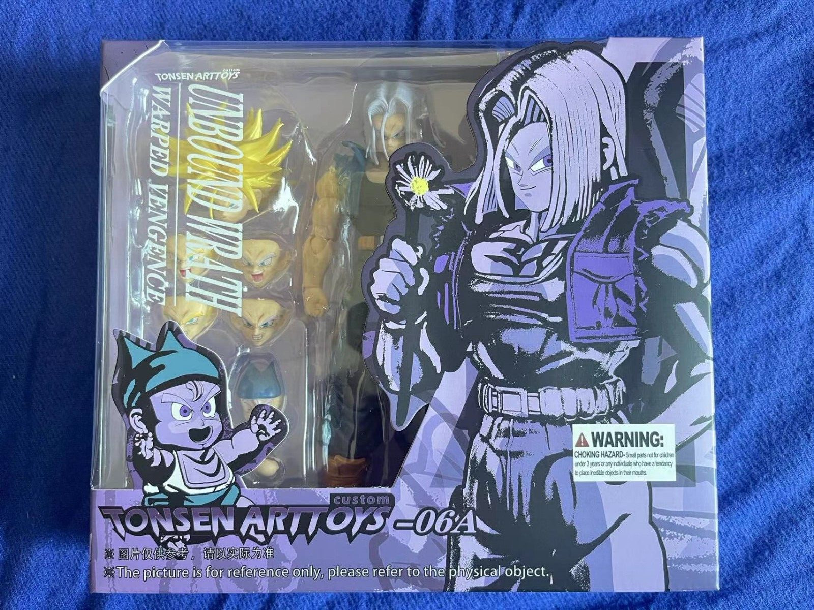TONSEN ARTTOYS -06A Trunks 1/12 shf Trunks Super Saiyan Torankusu