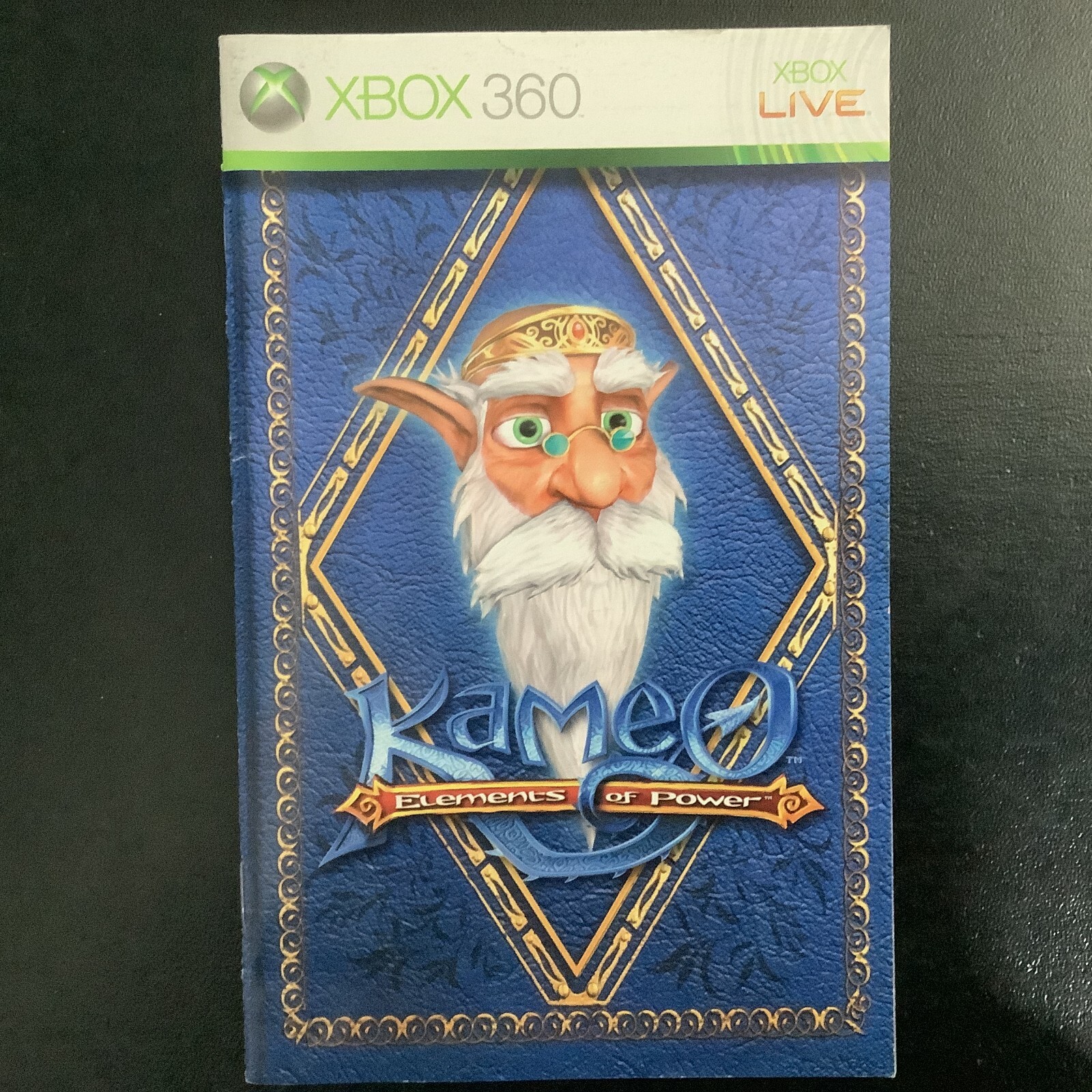 Kameo Elements of Power Microsoft Xbox 360 Instruction Manual Only