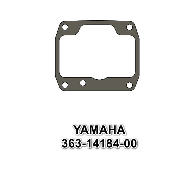 363-14184-00 YAMAHA IT400 YZ490 YZ250 YZ125 GASKET CARBURETOR FLOAT CHAMBER USA
