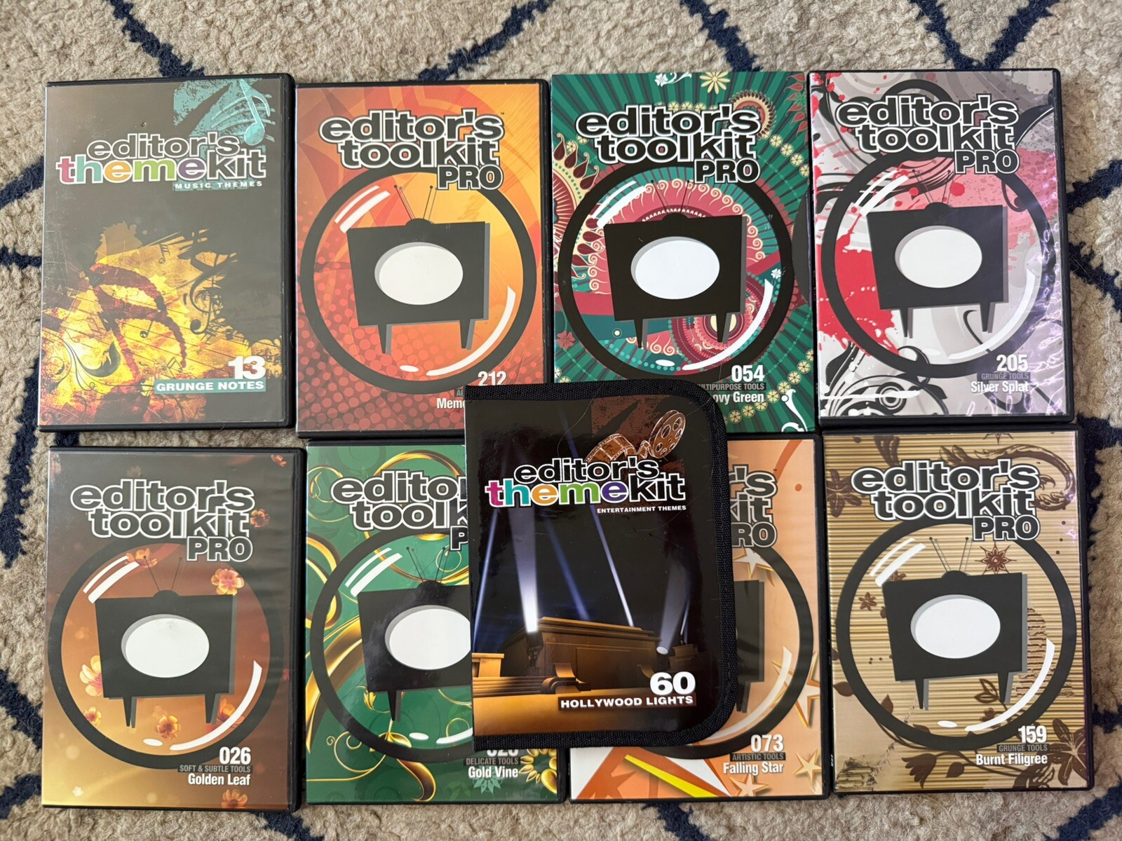 Digital Juice Editor's Toolkit Pro Lot - 9 Collections