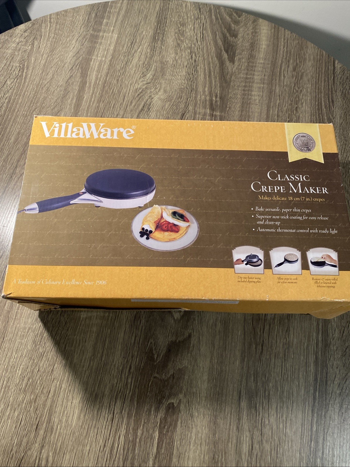 VillaWare Classic Crepe Maker