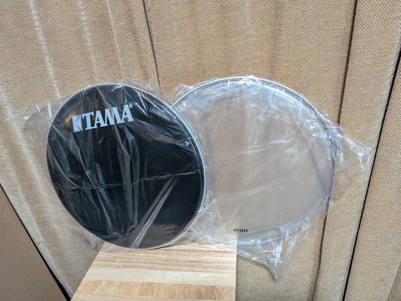 Tama Bass Drum Heads Set of 2 - 22" - NEW - Resonant and Batter Head
