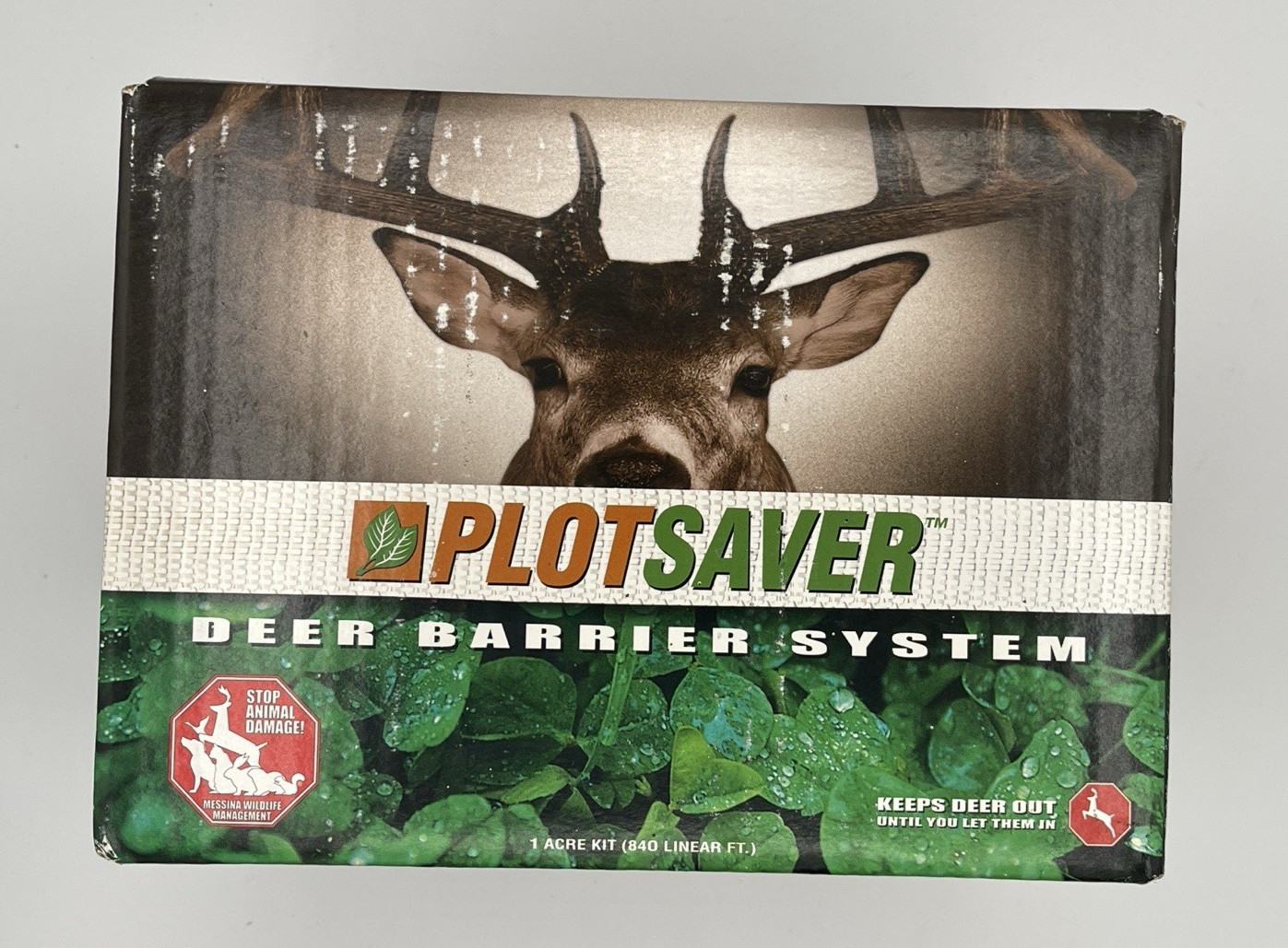 PlotSaver Deer Barrier System - 1 Acre Kit - [New in Box]
