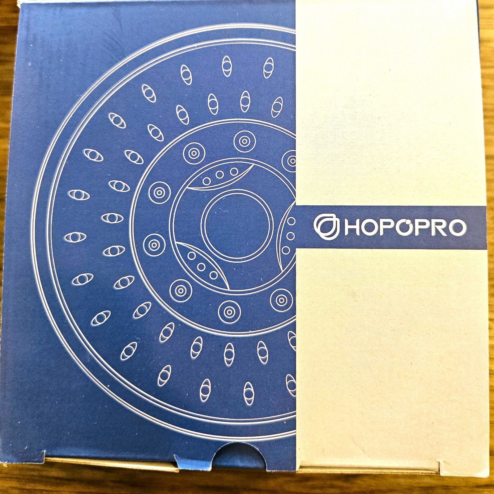 HOPÔPRO 21651 High Pressure Shower Head 5 Spray Multi-Function 1.8 GPM