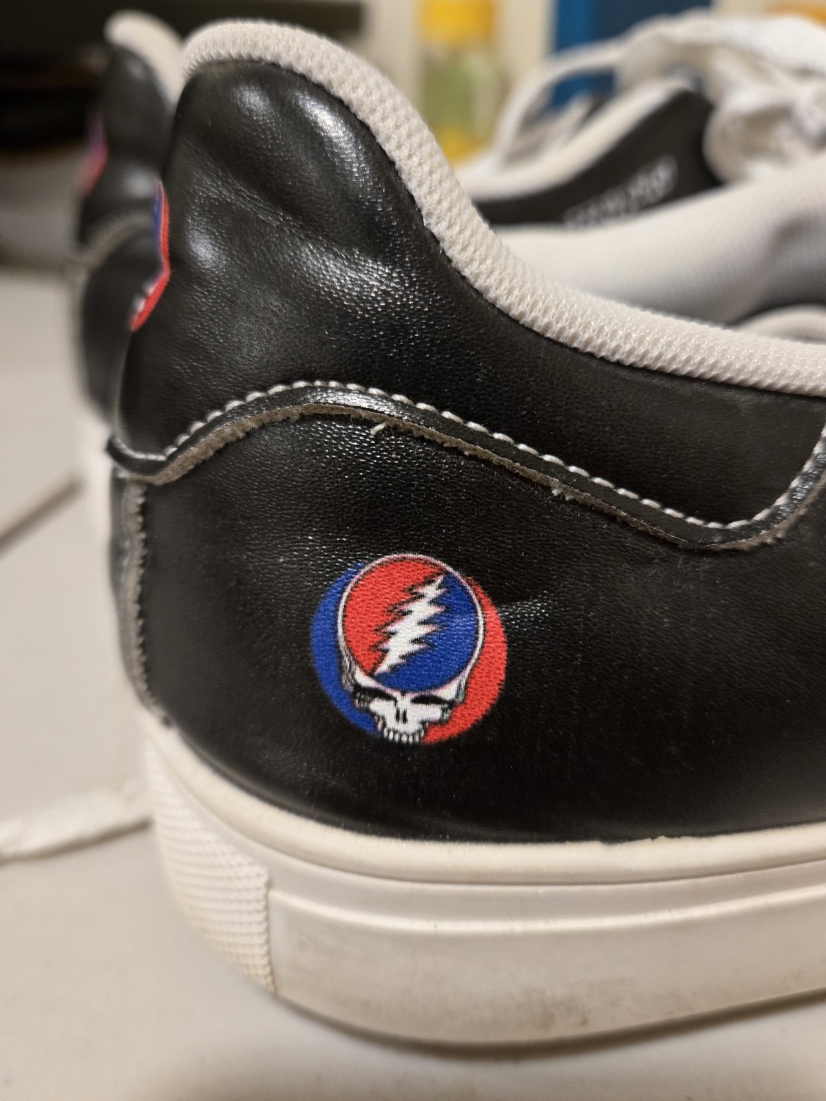 Used Custom Size 10 Grateful Dead Shoes