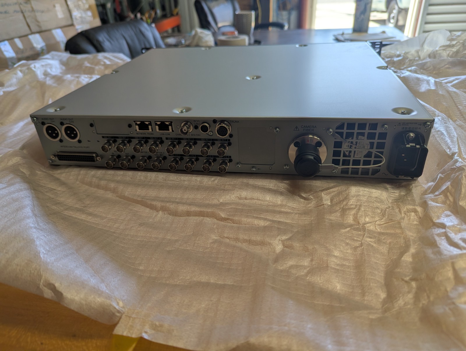 Sony HDCU-3100 Camera Remote Control Unit IP-Enabled Optical Fiber