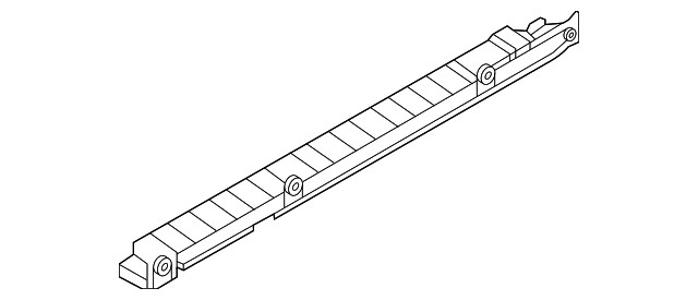 Genuine Nissan Radiator Mount Bracket 21542-6RC0A