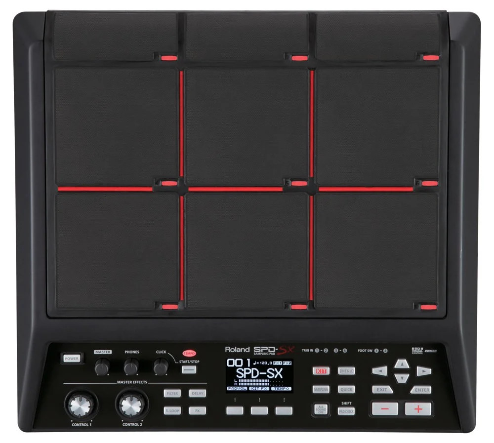 Roland SPD-SX Percussive Sampling Pad BONUS PAK