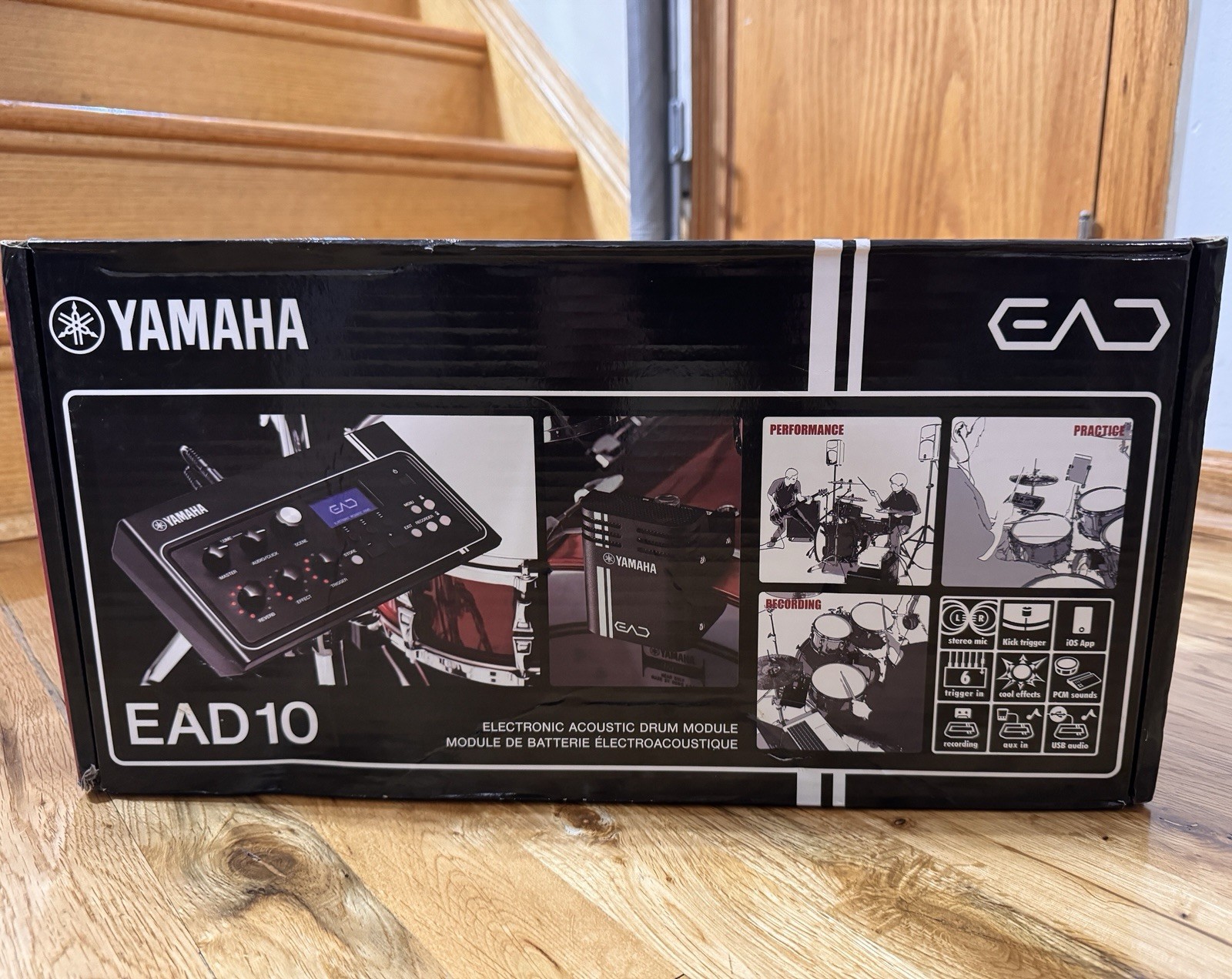 Yamaha EAD10 Drum Module with Mic and Trigger Pickup #FASTSHIPPING