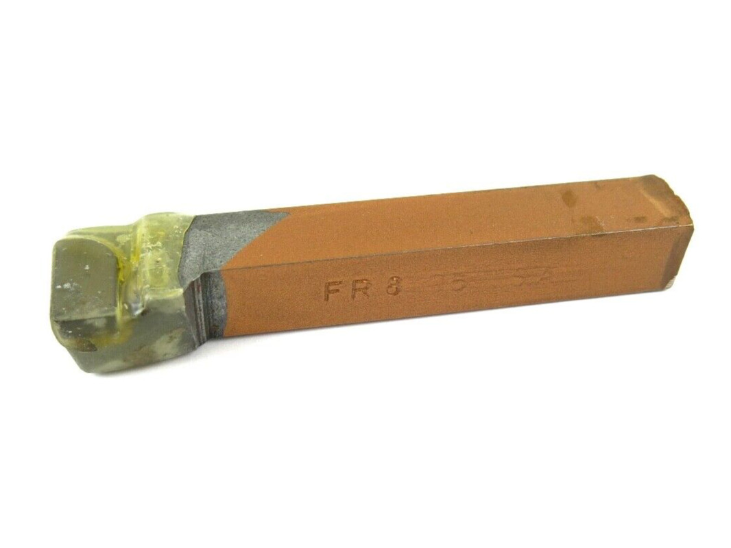 1pc ACT FR-8 C5 Grade Carbide Brazed Lathe Tool Bit 0° Offset Edge 1/2" Shank