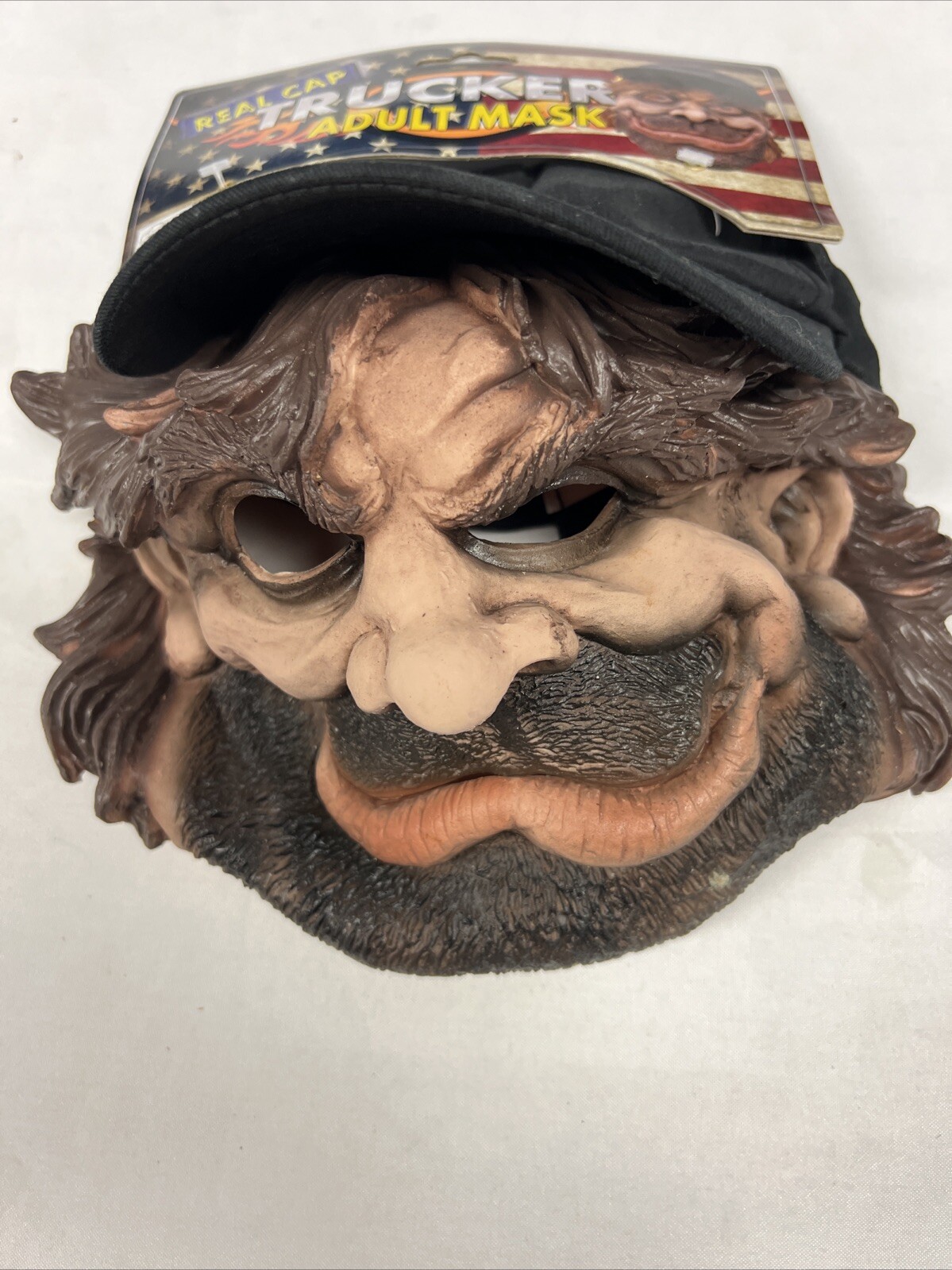 Adult Trucker Mask Hillbilly Hobo Face Mask Premium Latex Unisex Womens Mens NEW