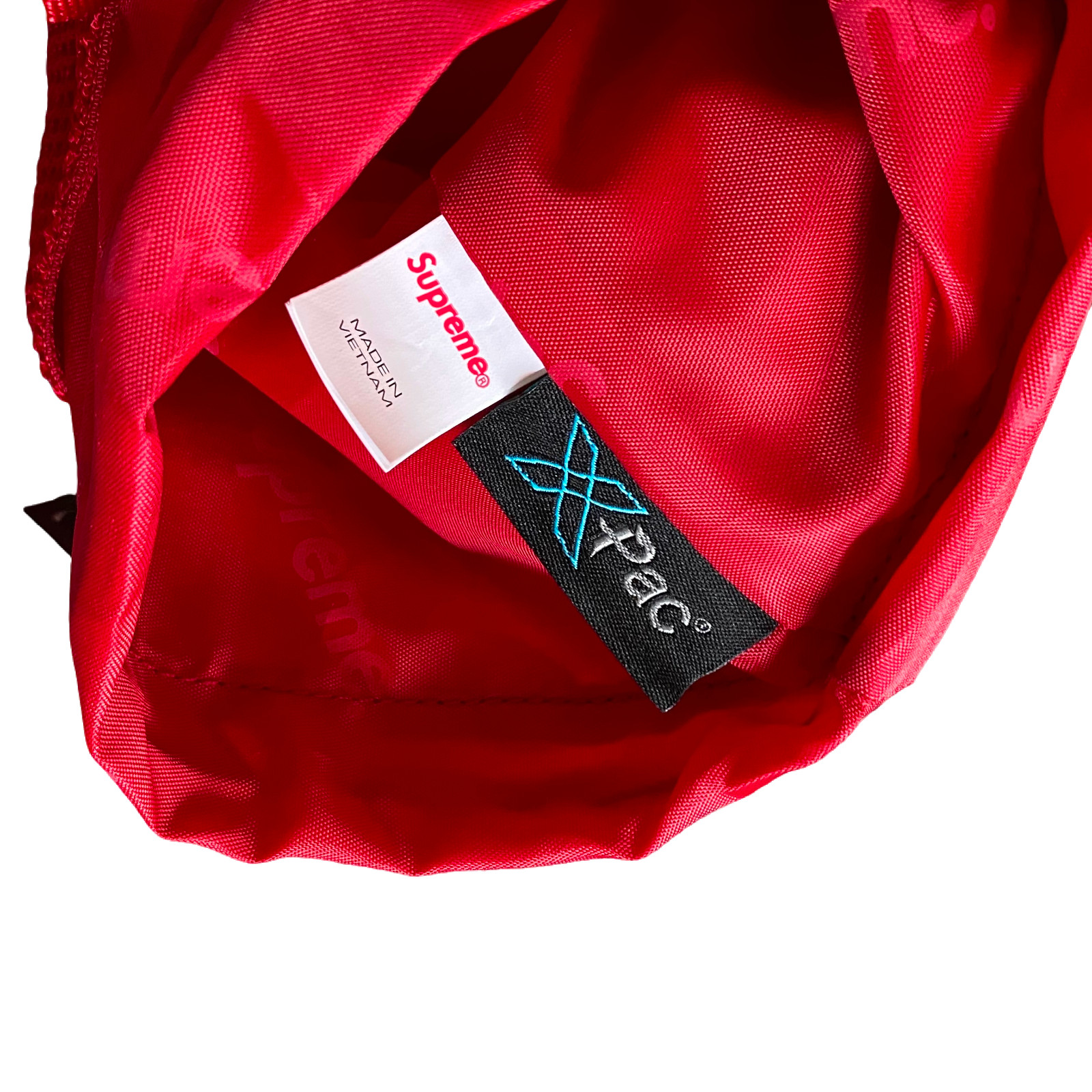 Supreme FW23 3D Logo Small Cinch Pouch Red
