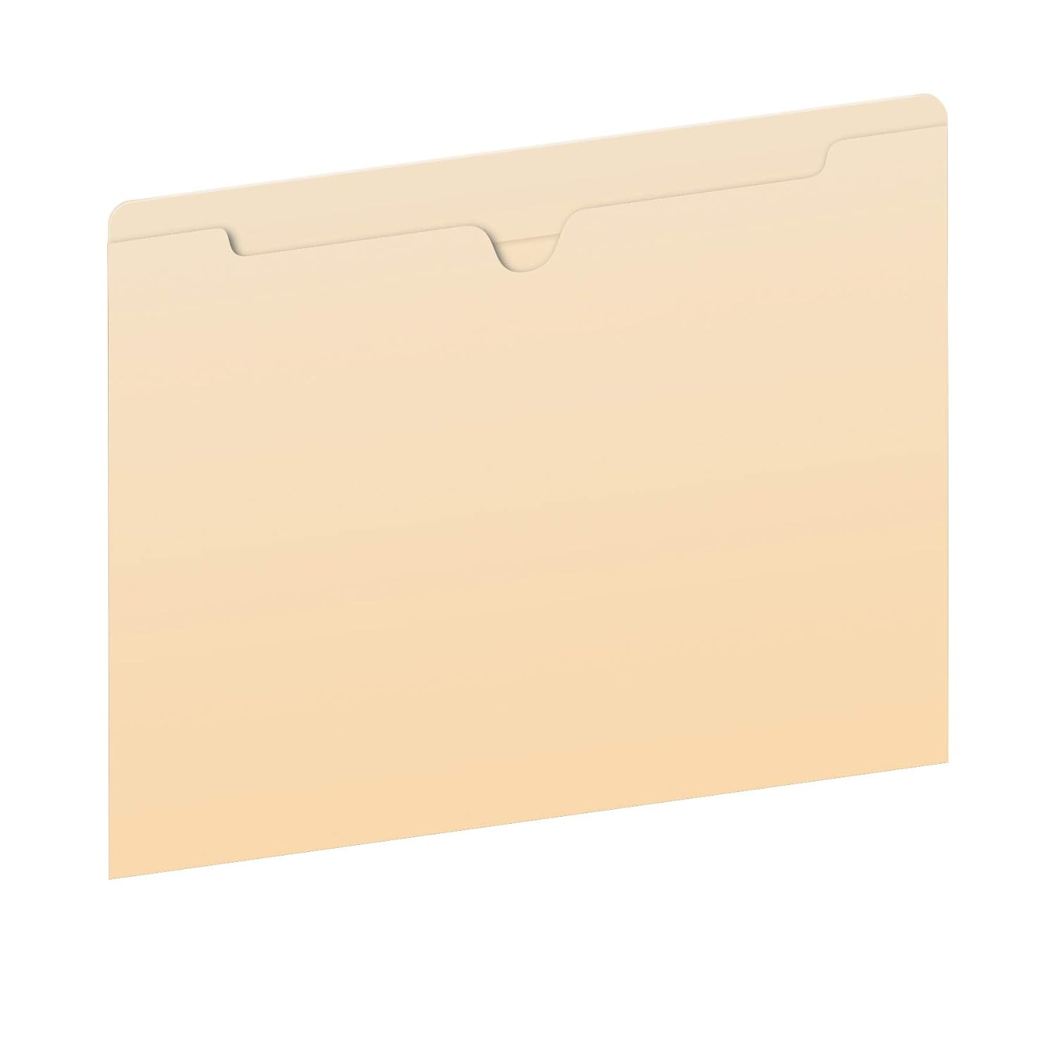 Pendaflex File Jackets, Flat, No Expansion, Manila, Letter Size, Straight Cut Ta