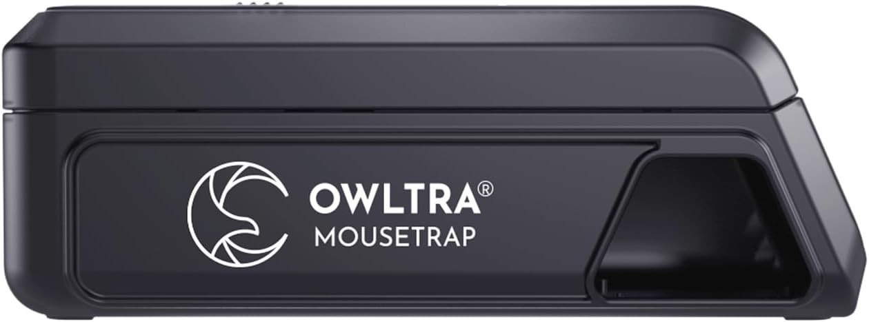 OWLTRA Electronic Mouse Trap. Quick & Humane 4AA Batteries used