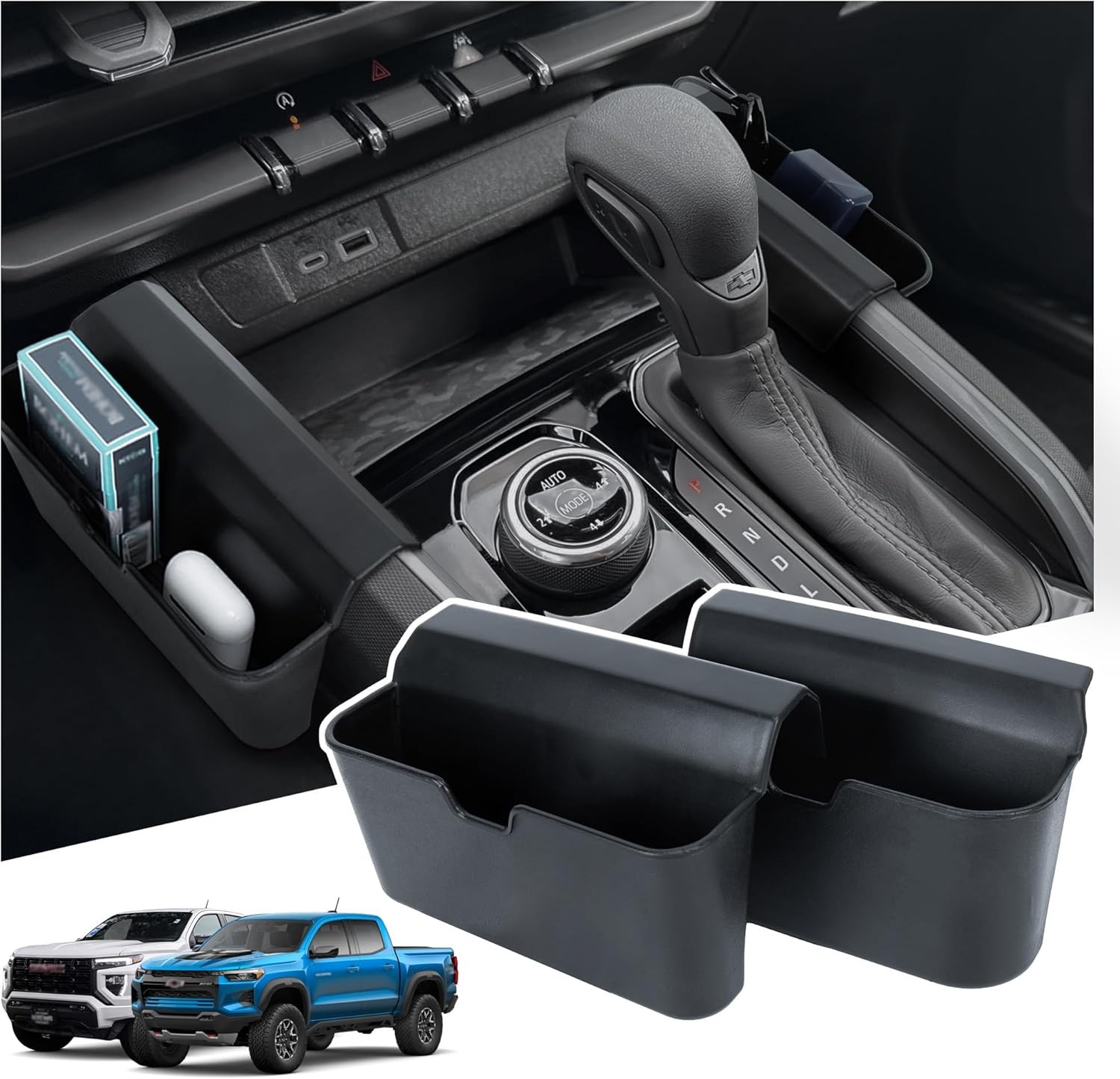 Center Console Organizer Compatible with 2023-2026 Chevy Colorado/2023-2026 GMC