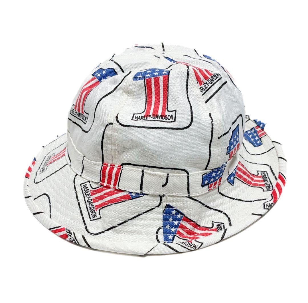 Dead USA made Harley Davidson bucket hat 7 1 4 7 3 8