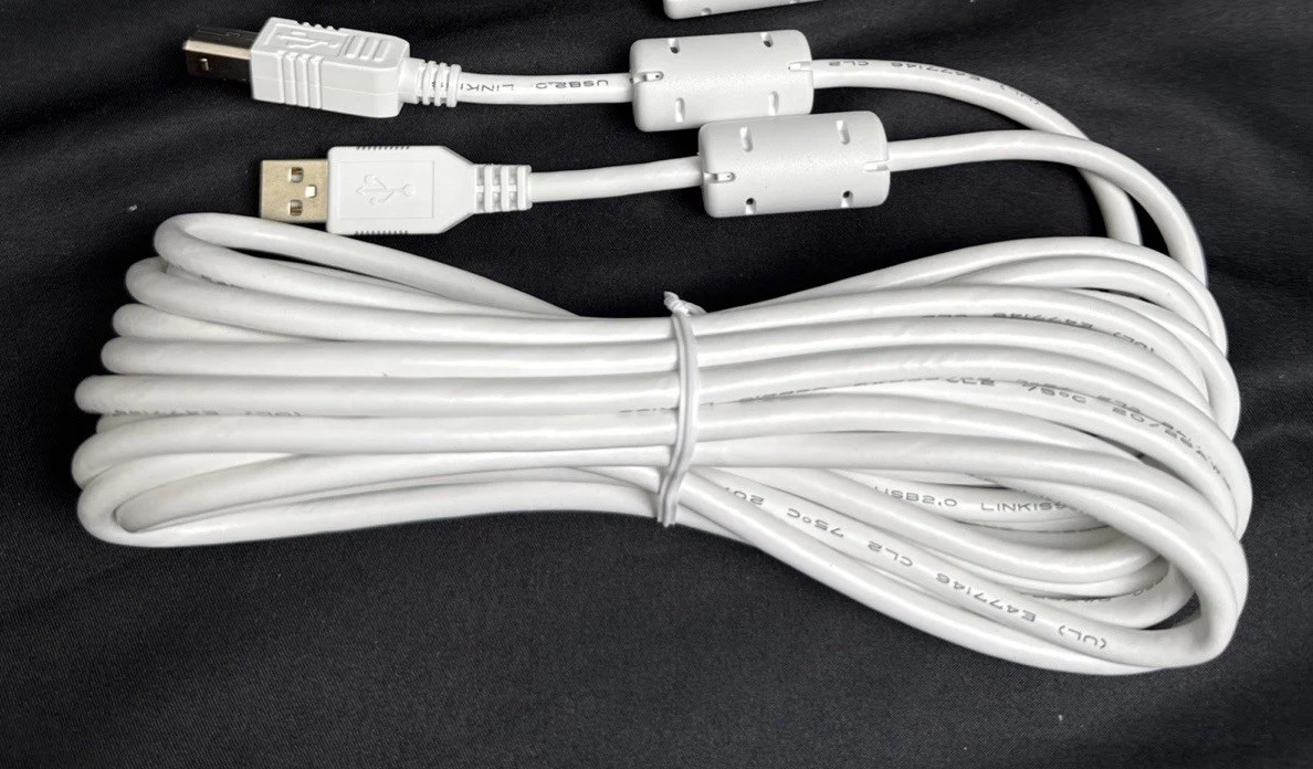 Epson BrightLink Projector USB Touchscreen Cables 10ft Printer USB