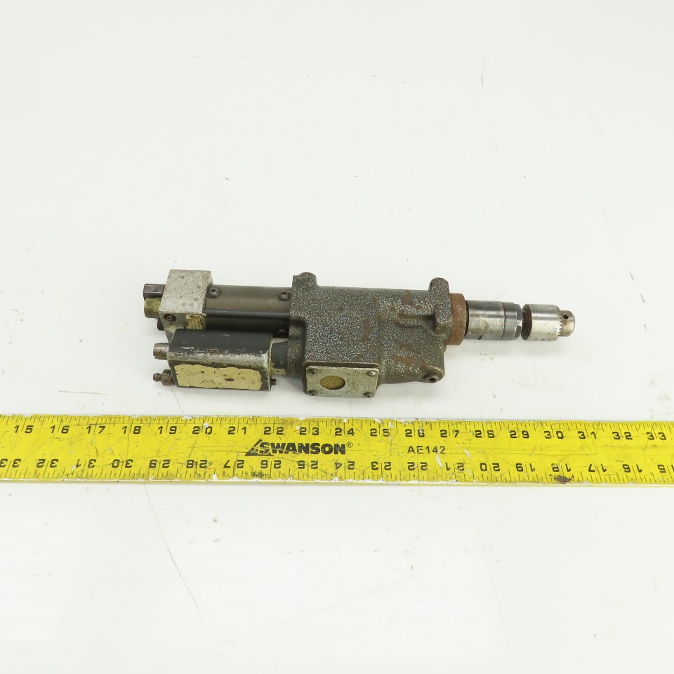 Air Driven Pneumatic Drill/Tapping Head 1/2" Stroke Jacobs 1BA 3/8-24 THD 0-1/4"
