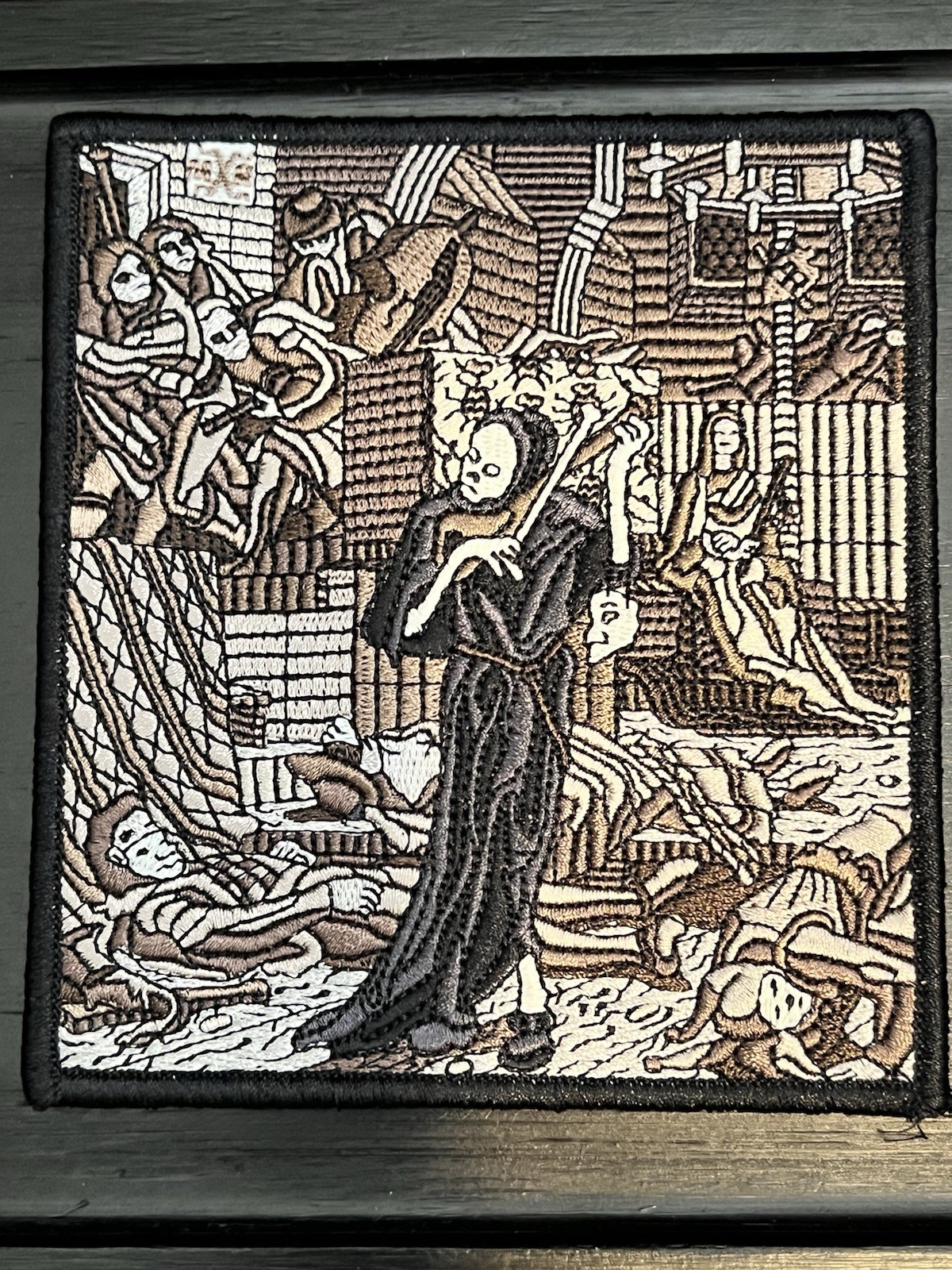 DEATH AS AN ENEMY Mr. X Label - LA Patches PDW SPD MOTUS TAD 5.11 TAC GENT BAY