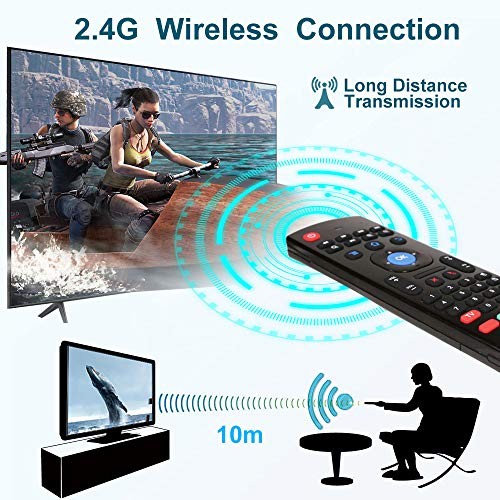 Air Mouse Remote, MX3 Pro 2.4G Android Box Remote with Mini Wireless