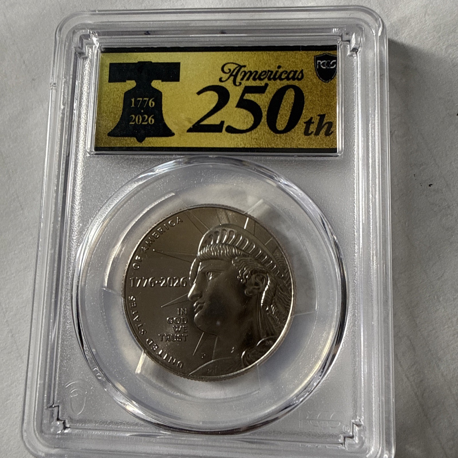 2026-P Enduring Liberty 250th Anniversary  50C  PCGS MS64
