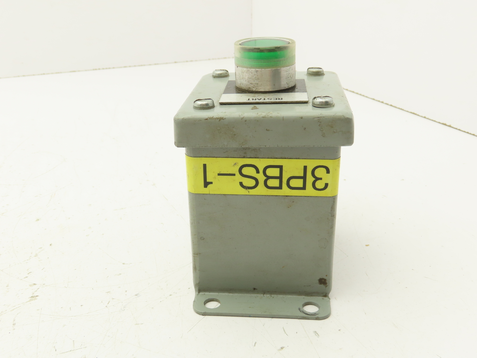Electromate E1PBGM Green Illuminated Pushbutton Enclosure
