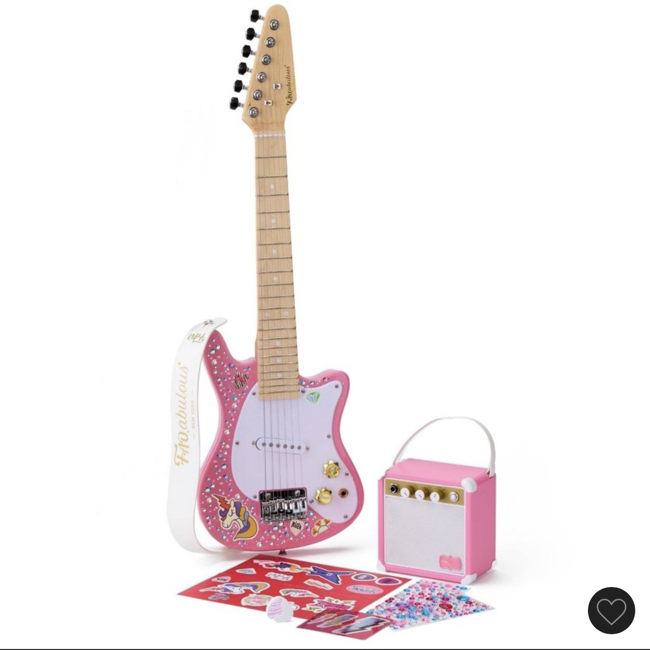 FAO Schwarz Stage Stars Electric Guitar & Amp Set, Ages 8-11