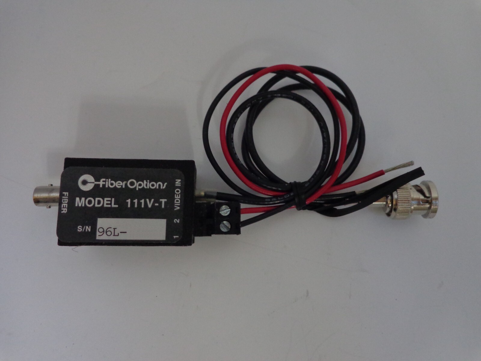 Fiber Options 111V-T 12-24VAC +12-24VDC Transmitter