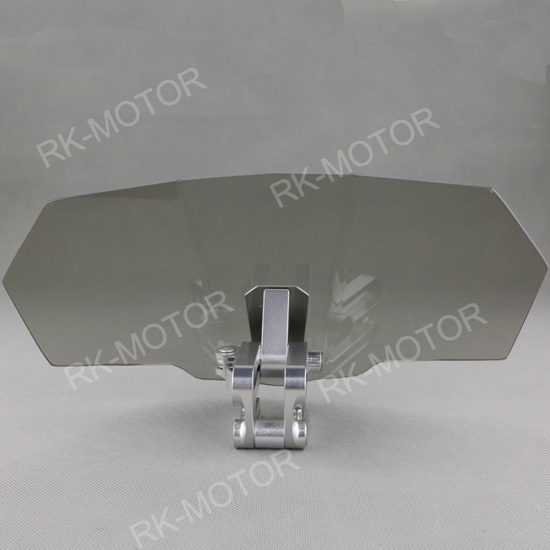 High Windshield Screen Extension Deflector Fit For HONDA CB500X 13-14 Light Gray