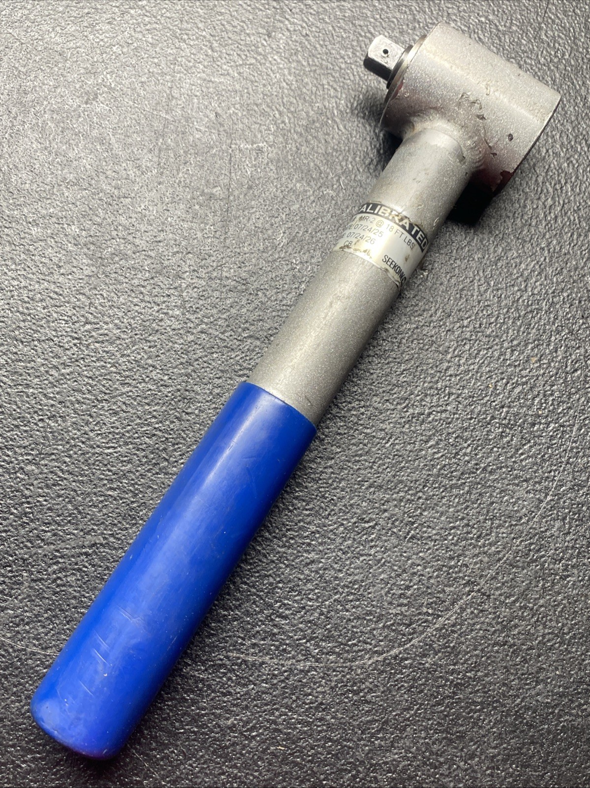 SEEKONK MR-2 PRE SET SLIP TORQUE WRENCH 3/8" DRIVE 18 FT. LBS.