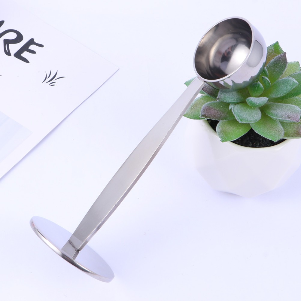 Espresso Stand Coffee Measure Tamper Spoon Stainless Steel Coffee Tea Tools 10g