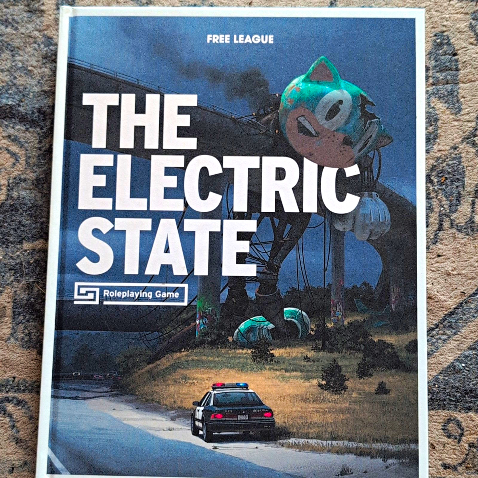 Free League The Electric State Roleplaying Game Hardcover Book 2024 FLFTES001